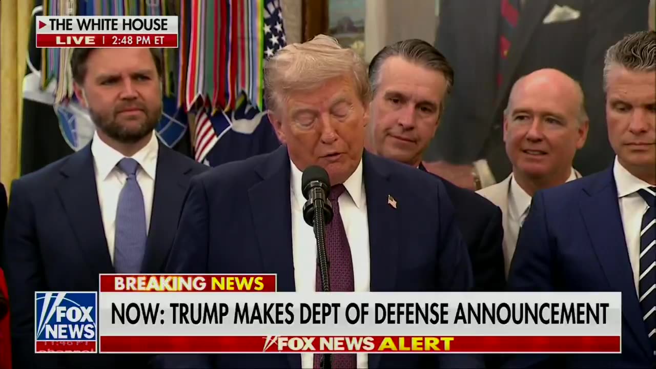 President Trump announces he is moving the US Space Command HQ from Colorado to ALABAMA