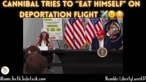 Deranged Cannibal tries to ‘eat himself’ on deportation flight ✈️😳🤨
