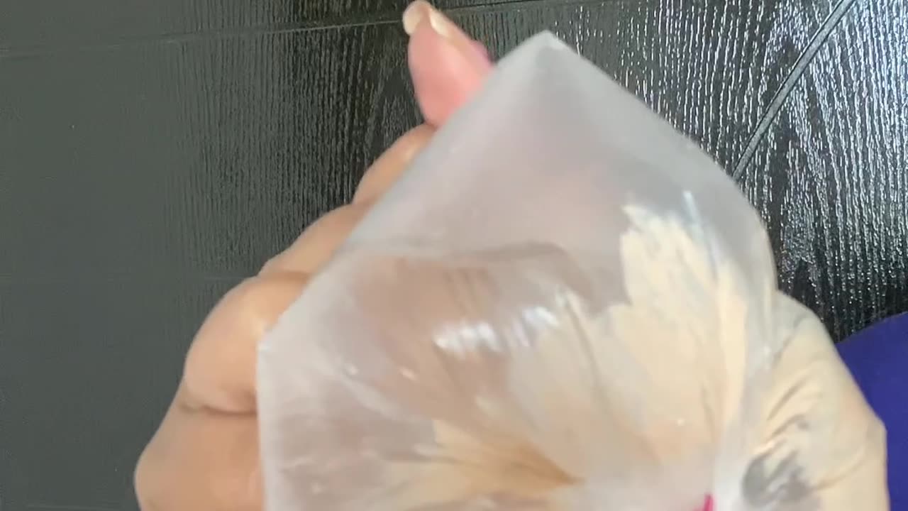 I Used a Plastic Bag for THIS?! 💐💦 Viral Flower Makeup Hack 🌸 #makeuphack