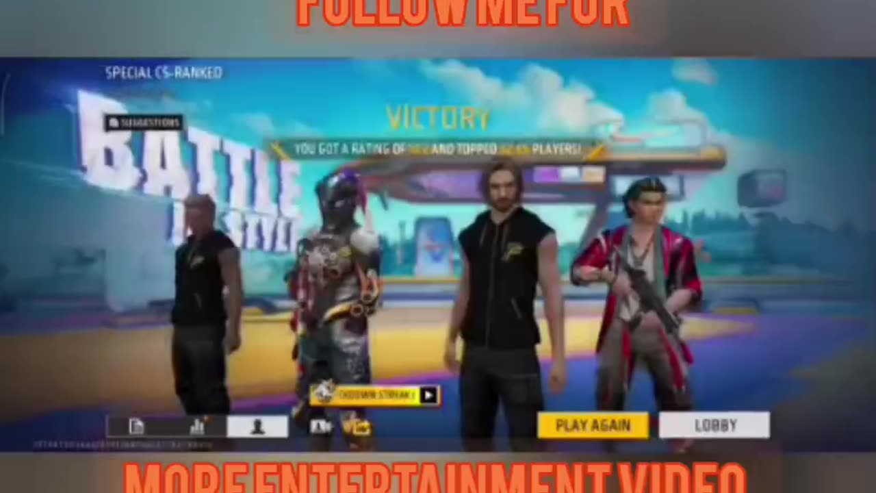Free fire 🔥 max playing very simple level 😄