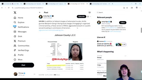Antifa Leader Arrested For Attack On ICE Facility