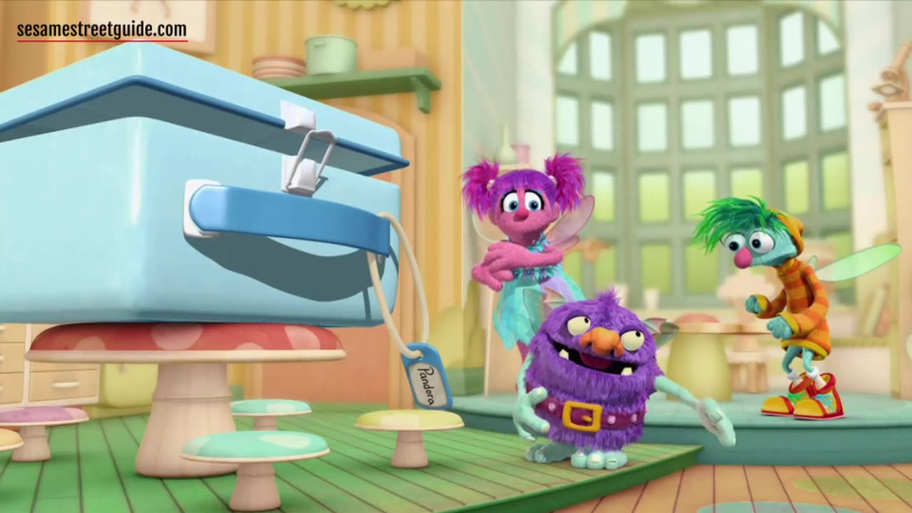 Abby's Flying Fairy School Pandora's Lunch Box Sesame Street Episode 4519