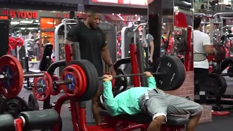 FAKE TRAINER PRANK with LARRY WHEELS | Elite Powerlifter Pretended to be a Beginner coah in Gym #2