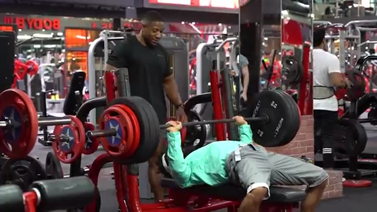 FAKE TRAINER PRANK with LARRY WHEELS | Elite Powerlifter Pretended to be a Beginner coah in Gym #2