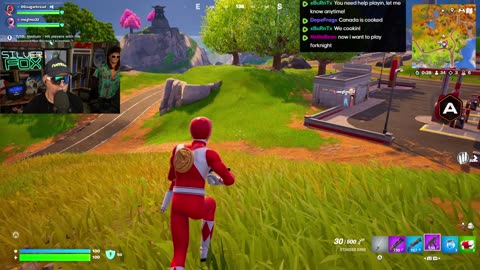 🔴LIVE - Fortnite Chapter 6 - POWER RANGER SKINS - Solo Challenge