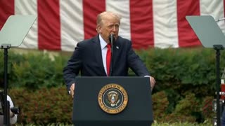 PRESIDENT TRUMP: "If you attack the US, we will hunt you down and find you...We will crush you