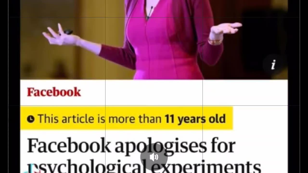 Facebook did illegal Psychological experiments on You with Lady Eden