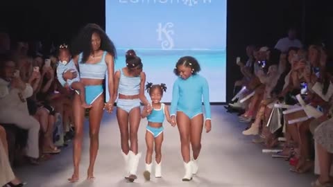 LAIN SNOW – Paraiso Miami Swim Week 2023 | Coastal Cool Meets Family Chic 🌊☀️