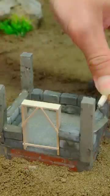 Amazing Miniature House Construction! 🏠🔨