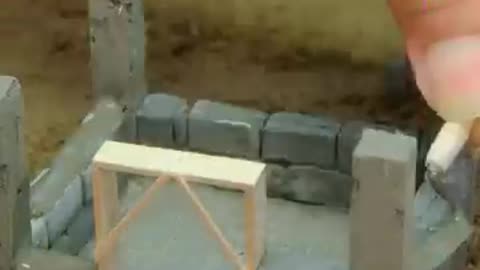 Amazing Miniature House Construction! 🏠🔨