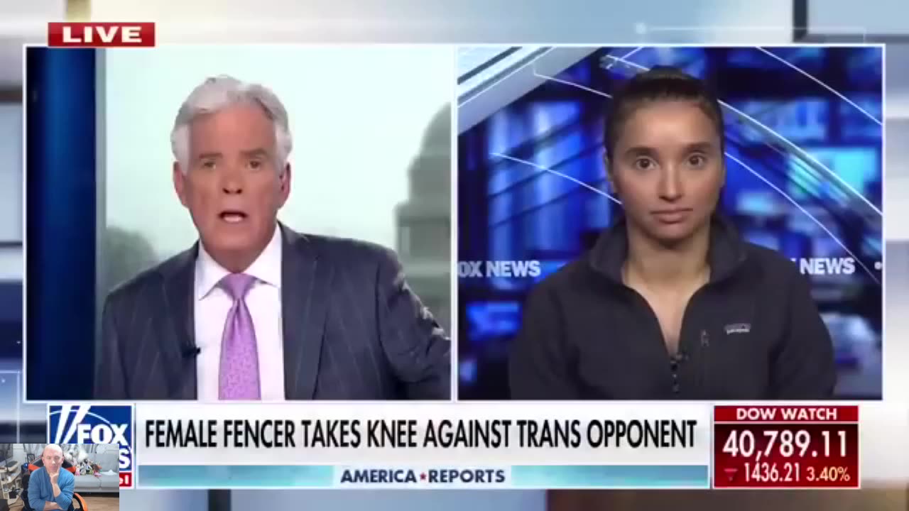 Stephanie Turner speaks after being disqualified for refusing to compete against a trans opponent