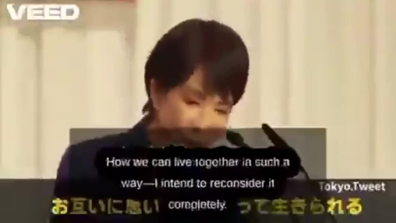 Japanese PM says she prefers allowing the nations population to shrink naturally...