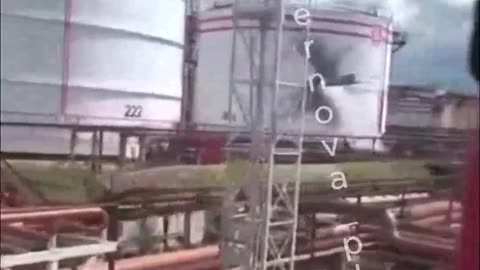 🔥🚁 Ukraine Russia War | Drone Attack Hits Lukoil Oil Reservoirs in Ukhta | RCF