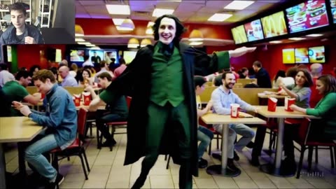 Outtake #3,054 Of Severus Snape From Harry Potter Series Is Dancing At A McDonald's Restaurant Fake