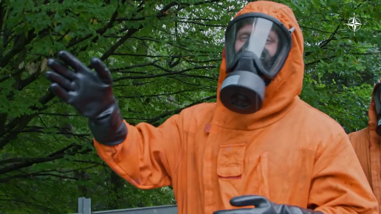 NATO Allies train on live chemical agents 03/28