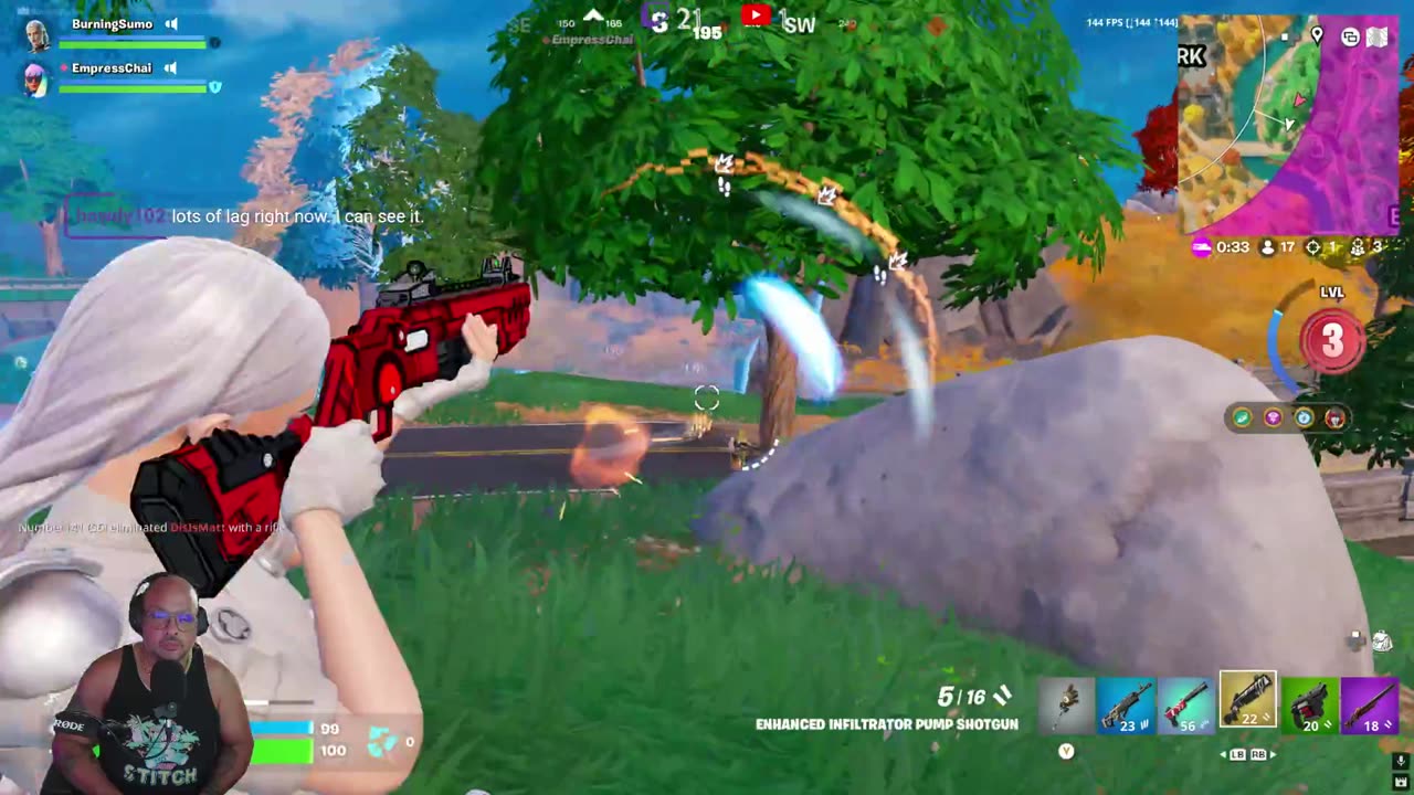 Hunt Showdown, then Fortnite with the crew