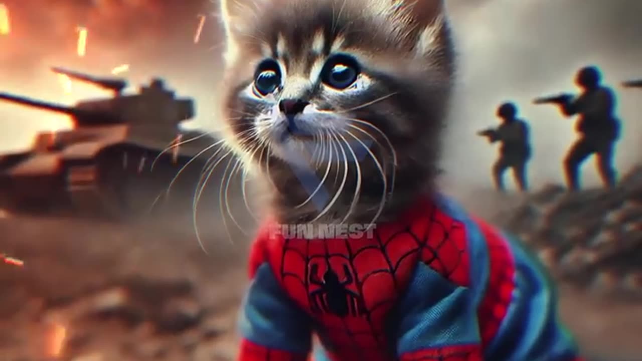 Marvel Avenger Heroes Kitten Version