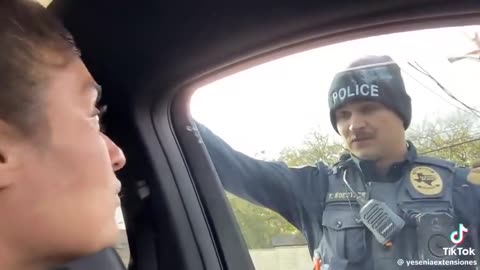 Big-Beaked Illegal Films Her Screaming Performance After Failing to Comply With Law Enforcement