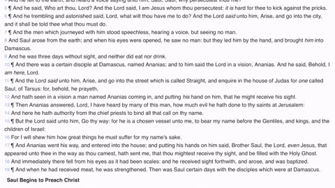Paul’s three accounts of meeting Jesus