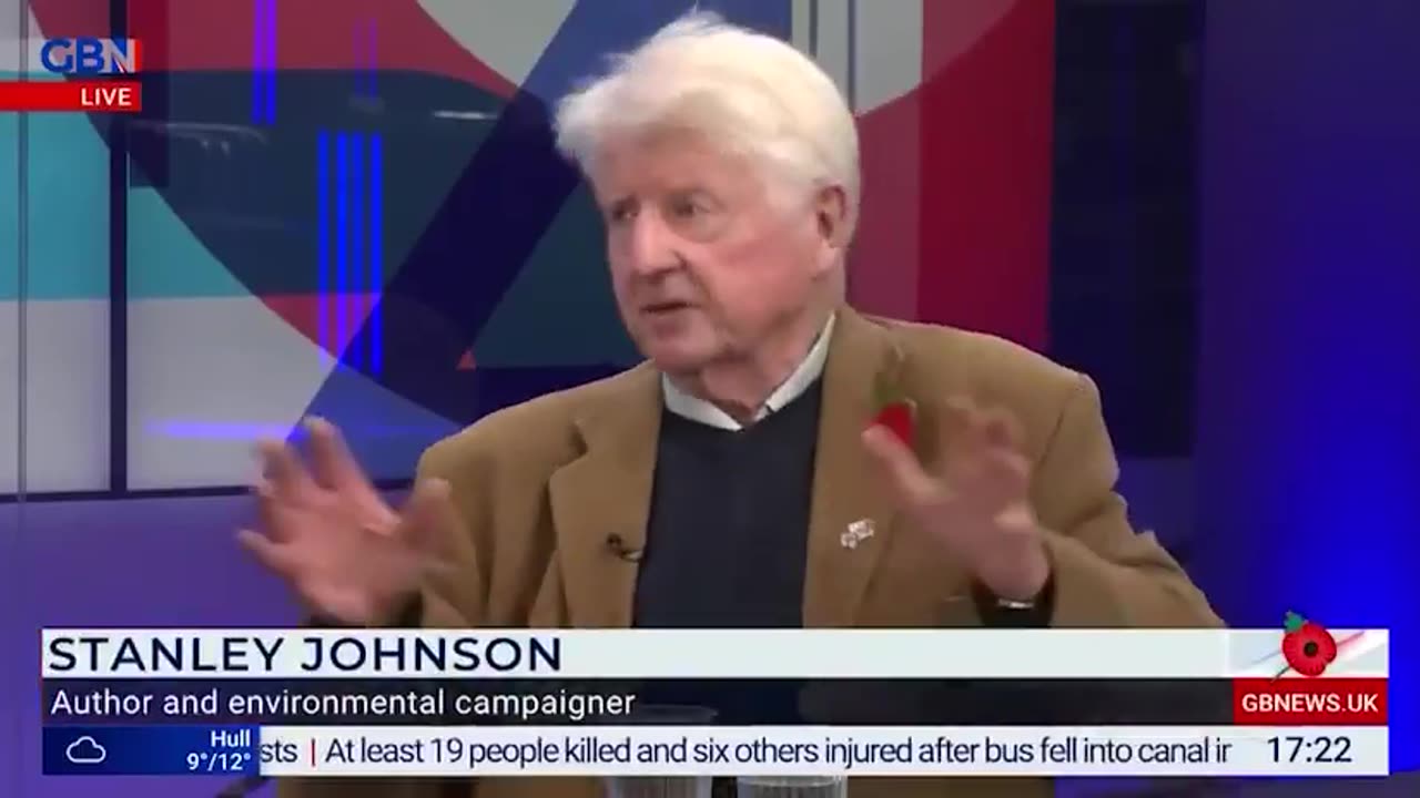 Boris Johnson's elitist, depopulation-obsessed father, Stanley Johnson
