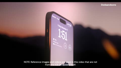 iOS 26 update five changes you need to know.