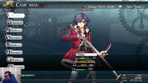 Biggles Plays: Trails Of Cold Steel 2: Blind Playthrough Part 5