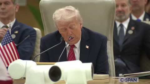 Raw Video: Pres. Trump Remarks at GCC Multi-Lateral Plenary Session