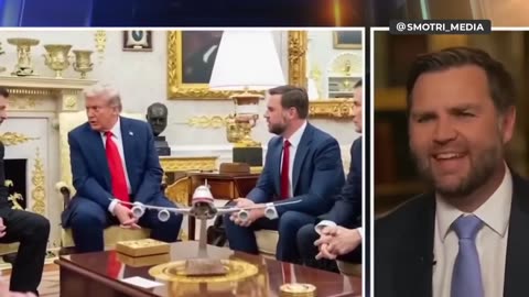 If you behave well, I won't say anything." — JD Vance