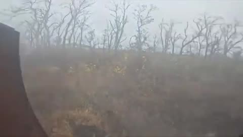 Russian Soldier Films Their Group Getting Rocked by a Ukrainian Drone