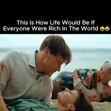 A world without poor people is hard to live in.😂