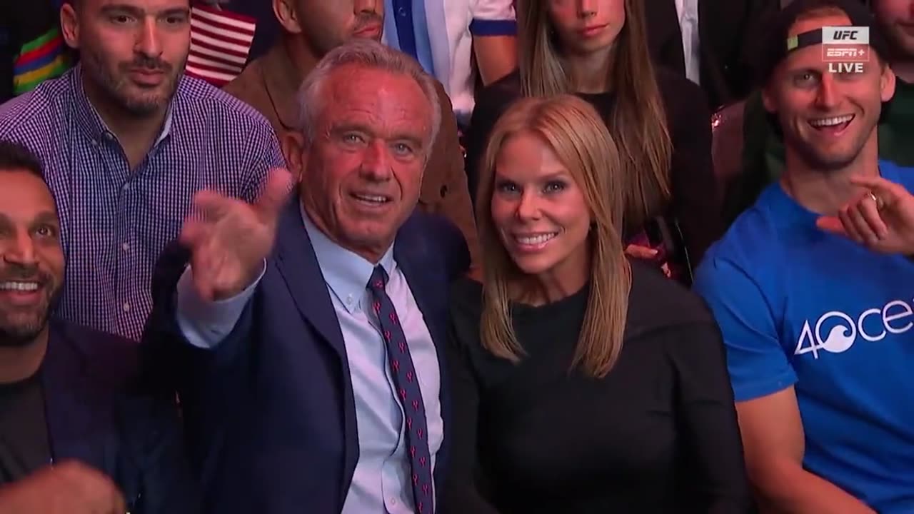 Look who else was at the fight tonight