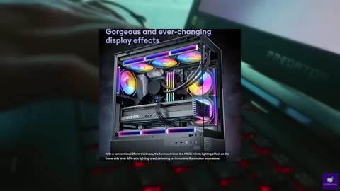 Okinos, 6 Pack RGB Fans, Infinity Mirror, Cable Connector 3 Pin 5V Addressable R