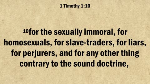 1 Timothy 1