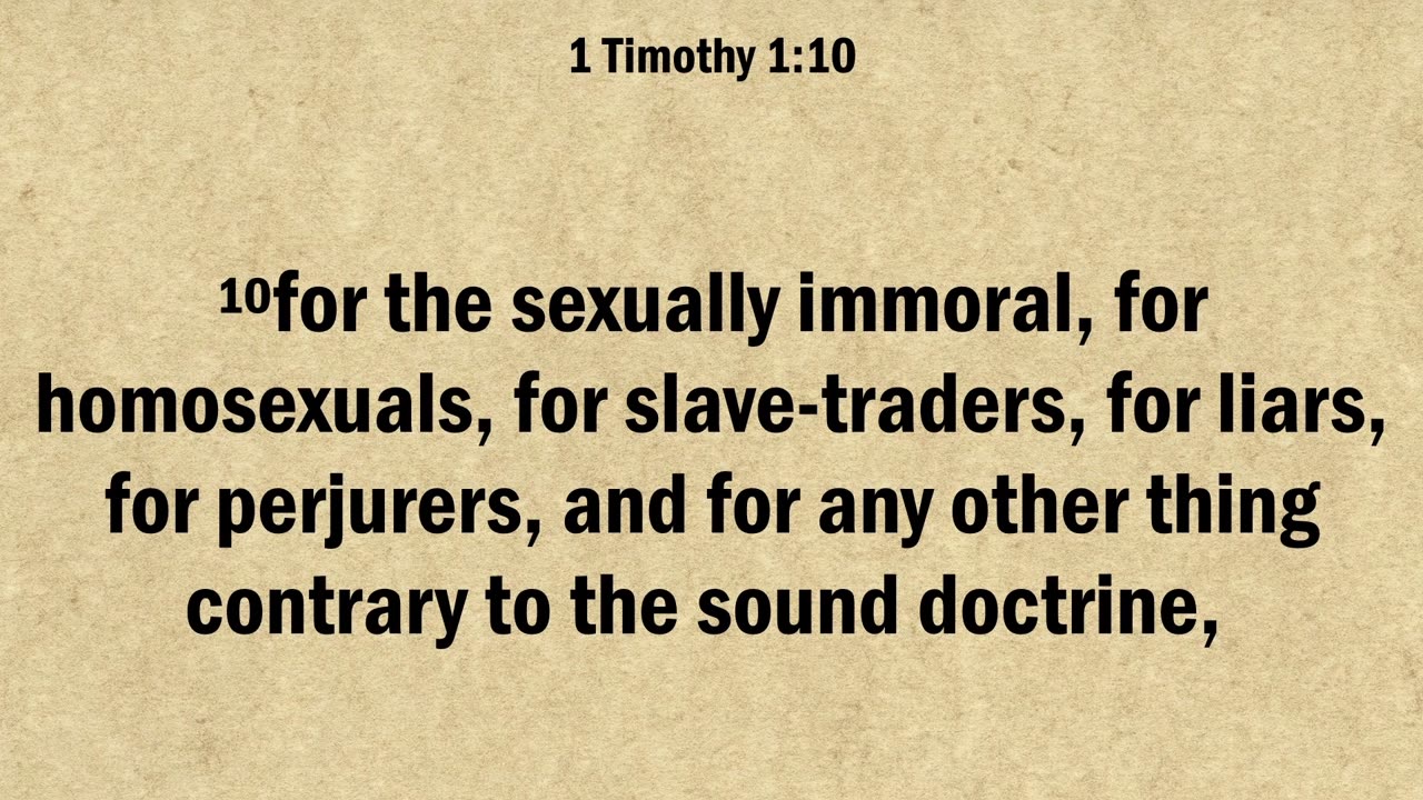 1 Timothy 1