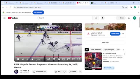 2025 DAY 31 STANLEY CUP PLAYOFFS LIVESTREAM