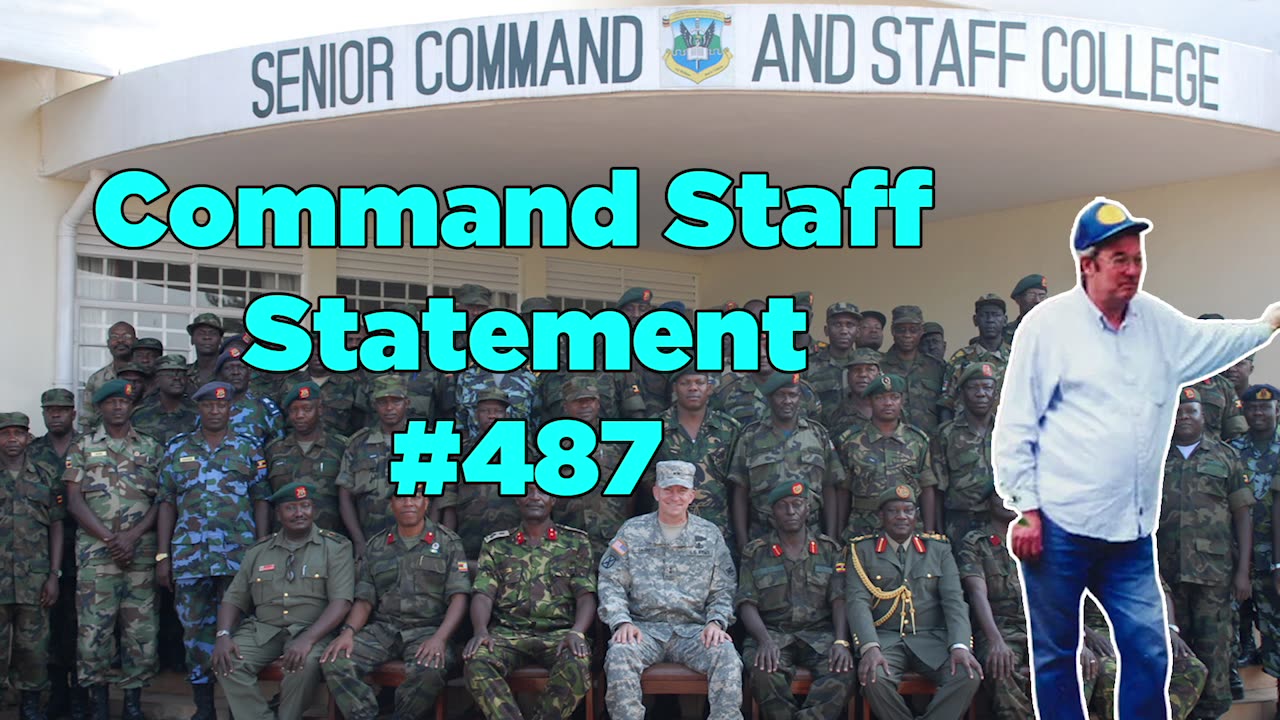 Command Staff Statement #487 - Bill Cooper