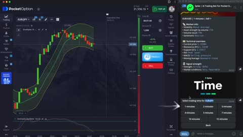 Testing an AI Trading Bot on Pocket Option | Binary Options Robot Strategy