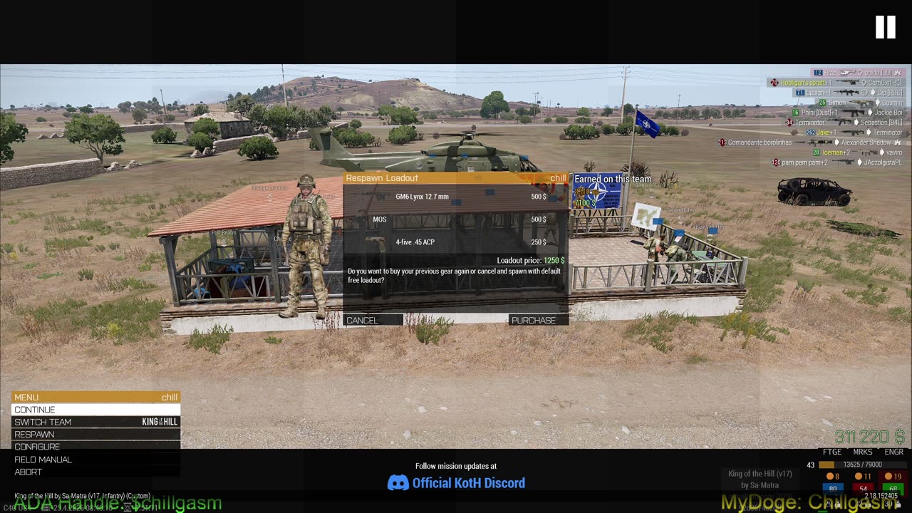 Arma 3 session