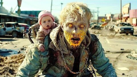 A dad afflicted with the zombie plague is searching for a safe haven for his infant daughter