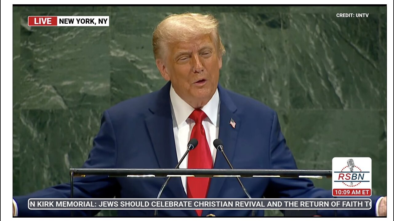 Trump Ruffles Feathers At The UN