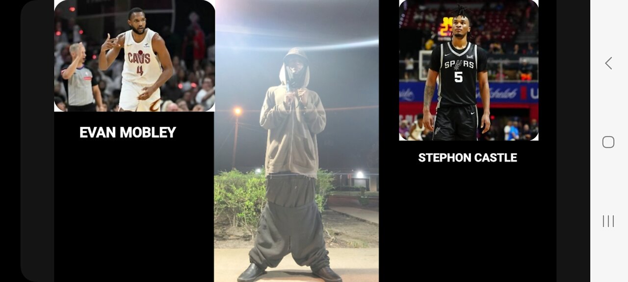 EVAN MOBLEY AN STEPHON CASTLE MEGA TEAM UP IN NBA OPEN RUNS 4V4 PEOPLE GOT EXPOSED IT WAS GUUD GM💪🏾🔵