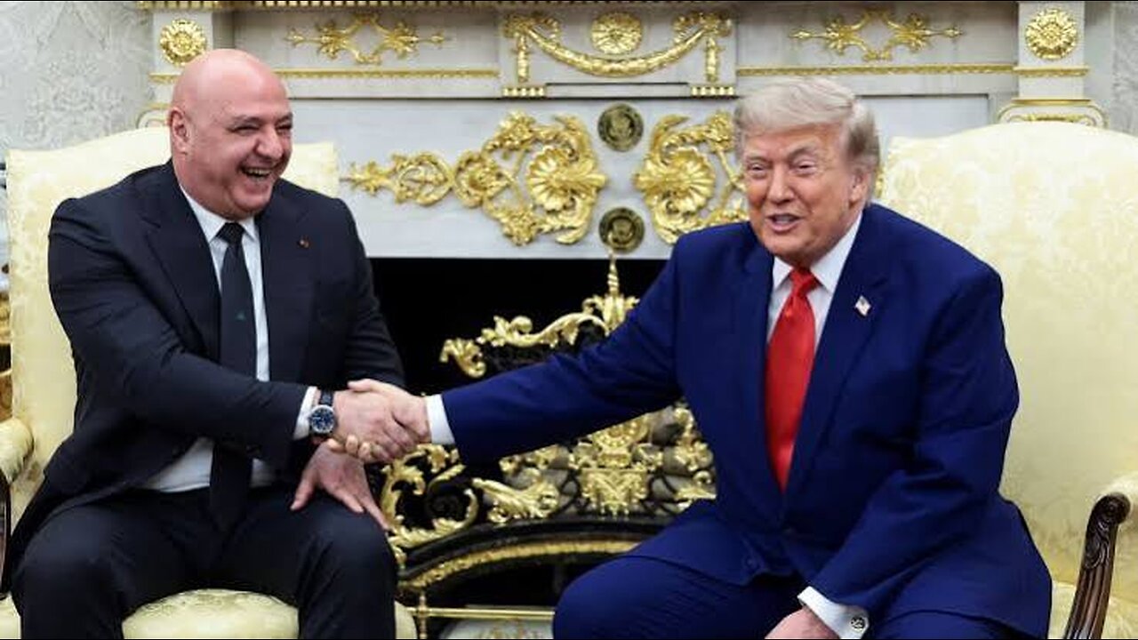 President Trump Participates in a Bilateral Meeting with the President of the Republic of Lebanon