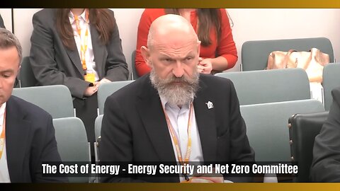 The Cost of Energy – Energy Security and Net Zero Committee