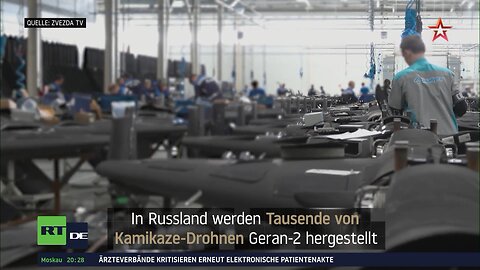 Kamikaze-Drohnen: Massenproduktion von Geran-2 in Russland