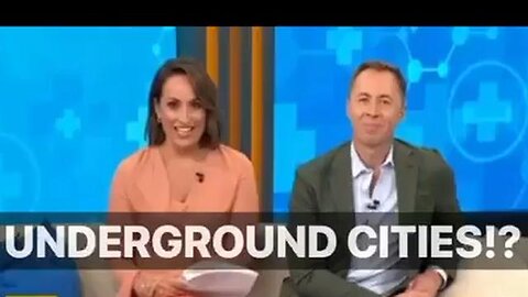 The whole planet has underground bases connected by underground highways and railways