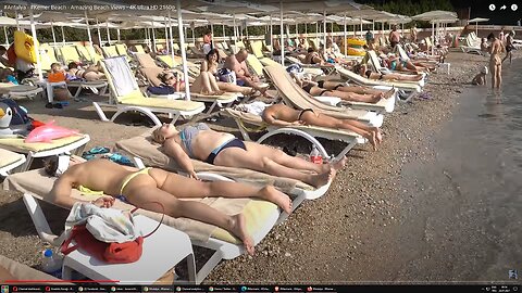 #Antalya - #Kemer Beach - Amazing Beach Views - 4K Ultra HD 2160p