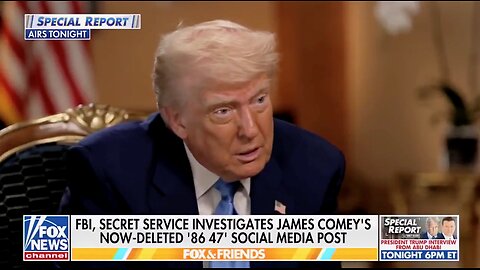 President Trump Speaks out on James Comey
