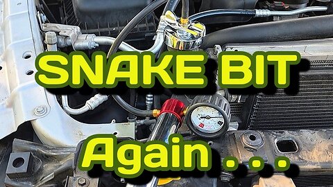 Snake Bit Again | Repairing Radiator Fluid Leak in Thermostat Housing of 2018 RAM 1500 Laramie