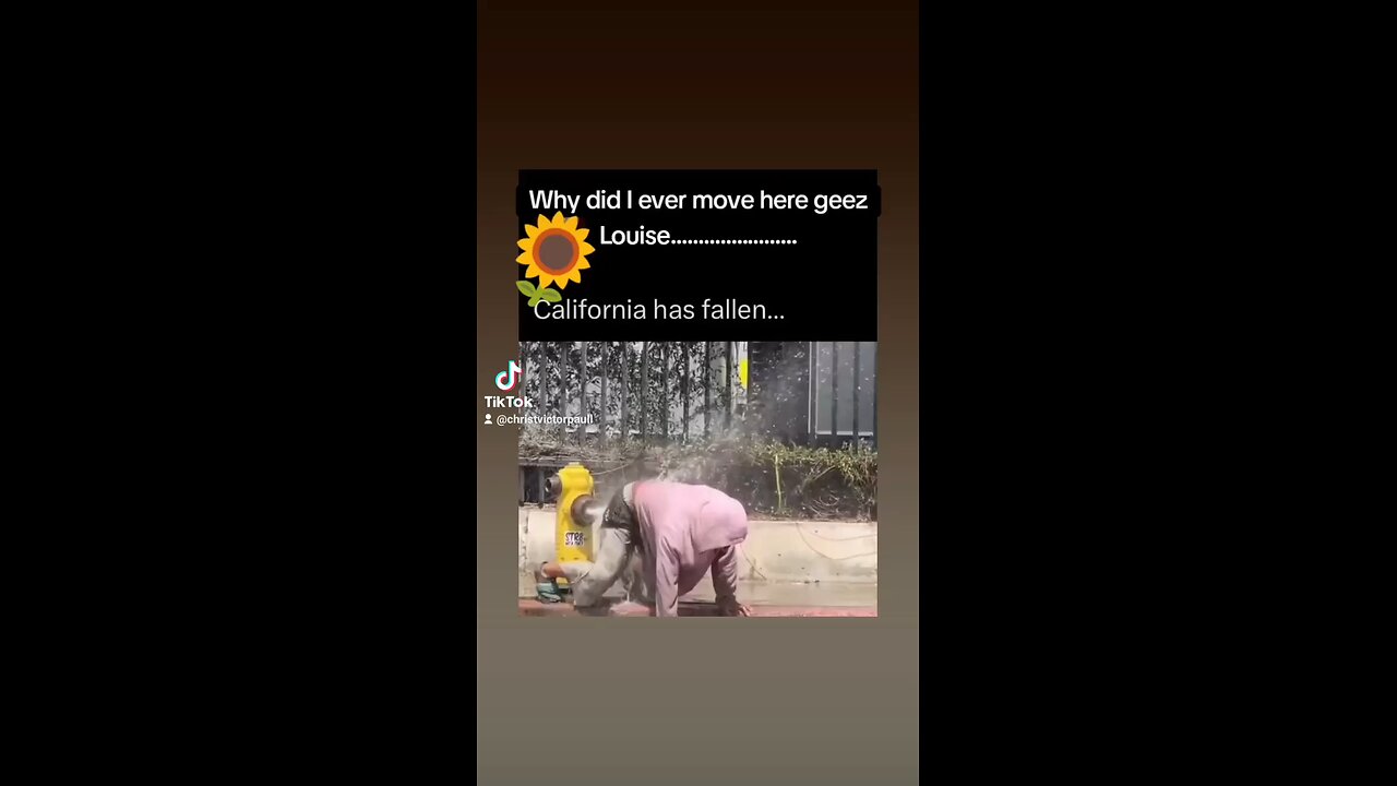 this is California just going to the store