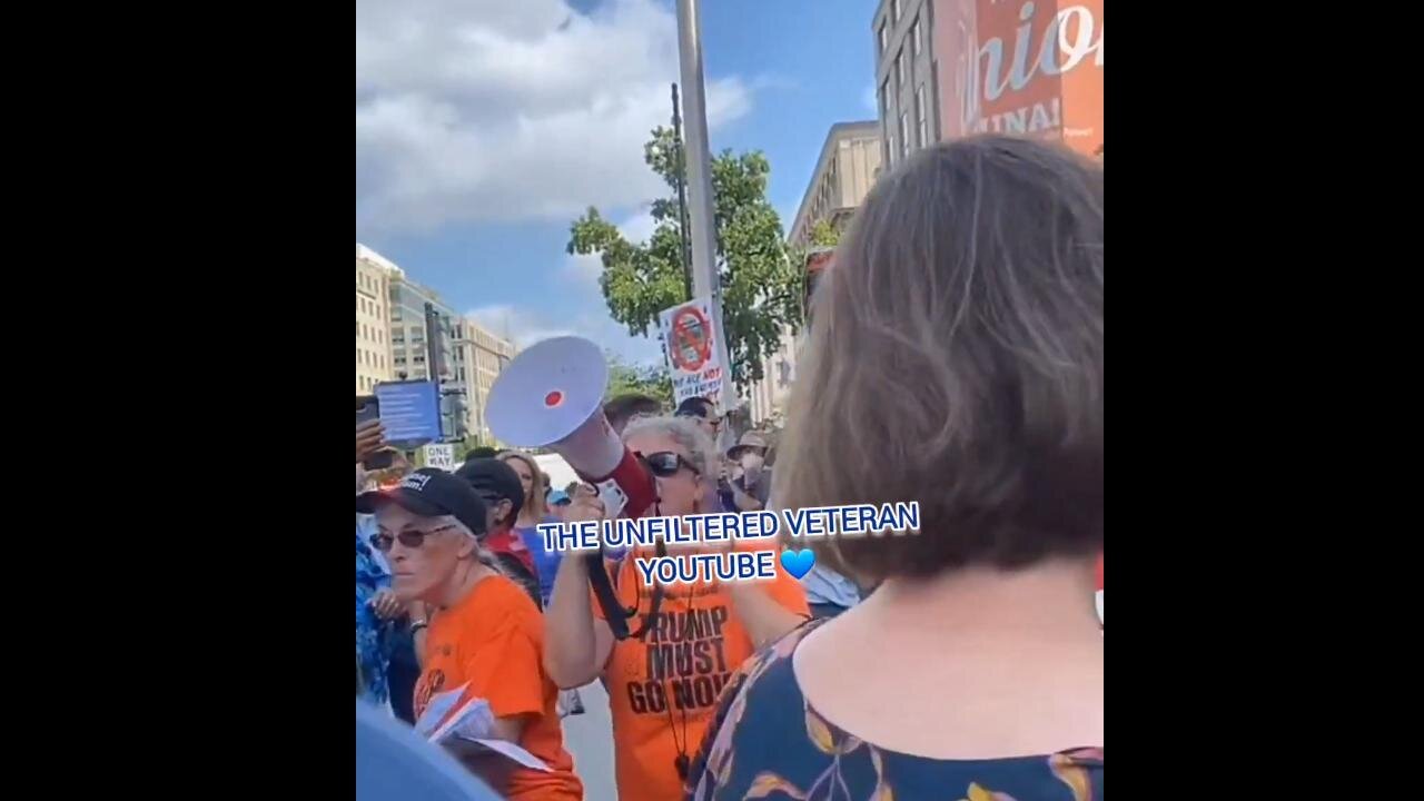 'These are PAID & ORGANIZED protests' onging in Washington, DC 8.11.25